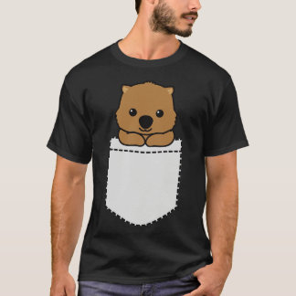 T-shirt Poche Wombat