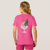 T-shirt Poches dans la crème glacée (Dos entier)