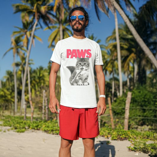 T-shirt Poches de Kitty/Jaws