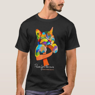 T-shirt Poches Pour Cure Cat Multiple Sclerosis Awards
