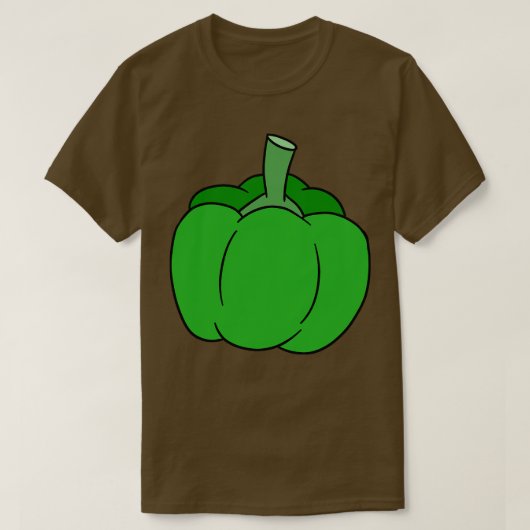 T-shirt Pochette Bell verte (Design devant)