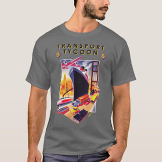 T-shirt Pochette de jeu Transportycoon fille garçon vintag