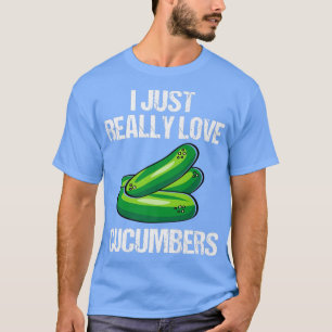 T-shirt Pochettes de concombre amusantes