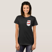 T-shirt Pocket Aces Poker Card & Poker Player Jeu (Devant entier)