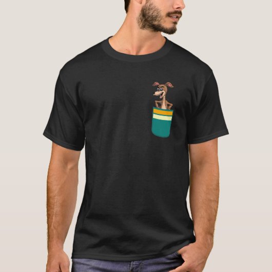 T-shirt Pocket Aussie Australienne Aussie Kangaroo (Devant)