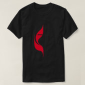 T-shirt Pocket Drapeau Méthodiste Croix chrétienne Méthodi (Design devant)