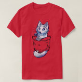 T-shirt Pocket Maillot Marble Fox (Design devant)