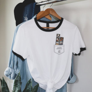 T-shirt Pocket Plein d'amour Valentine Film Strip