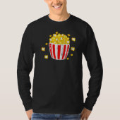T-shirt Pocket Popcorn Pop Corn Eater Graphisme (Devant)