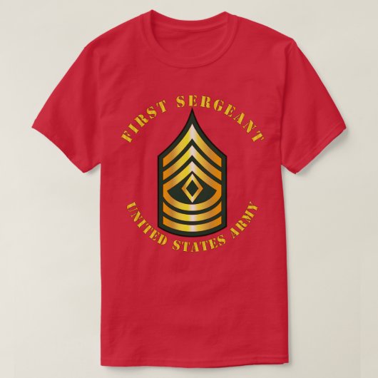 T-shirt POCKET Premier sergent 1SG (Design devant)