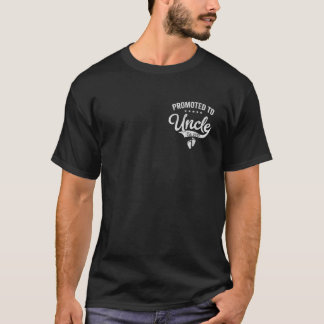 T-shirt Pocket Uncle Est. 2022 Nouveau Oncle Promu À Oncle