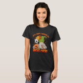 T-shirt Pocus Citrouille Gnome Bats effrayant (Devant entier)