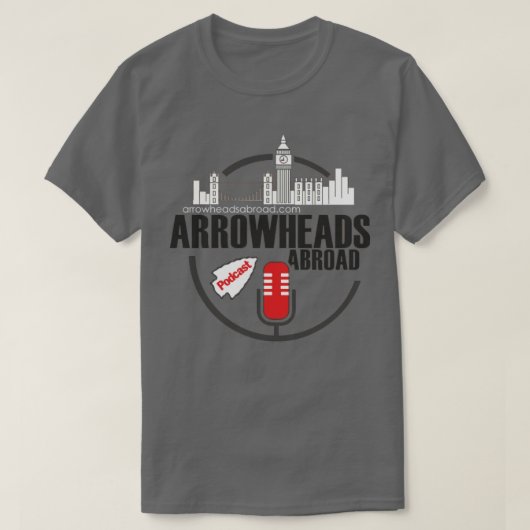 T-shirt Podcast Arrowhead (Design devant)
