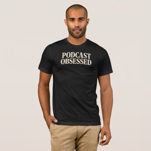 T-shirt Podcast Obsédée (Devant entier)