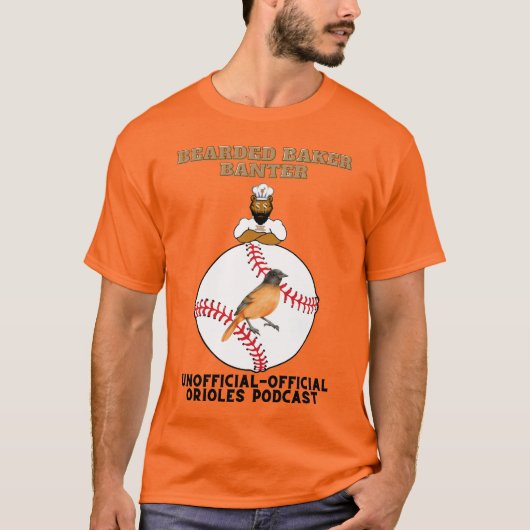 T-shirt Podcast officieux pour les Orioles (Devant)