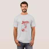T-shirt Podcast pour Justice (Devant entier)