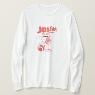 T-shirt Podcast pour Justice Shirt
