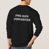 T-SHIRT PODCASTER DE PRO-GUN (Dos)