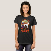 T-shirt Podenco And Wine Ibizan Hound Podenco   (Devant entier)