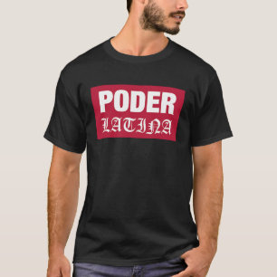 T-shirt Poder Latina pour hommes et femmes