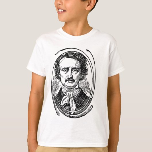 T-shirt Poe 2~~Edgar Allen Poe~~~~Art Modifié (Devant)