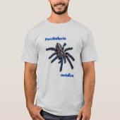 T-shirt Poecilotheria Metallica Tarantula (Devant)