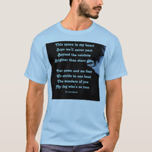 T-Shirt Poem Dog Ode Par Ladee Basset