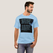 T-Shirt Poem Dog Ode Par Ladee Basset (Devant entier)