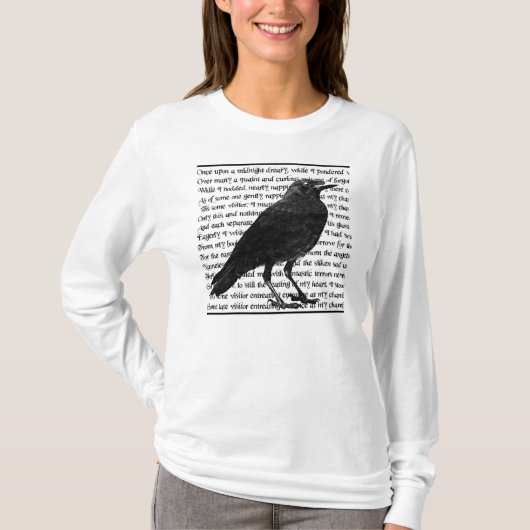 T-shirt Poème corbeau (Devant)
