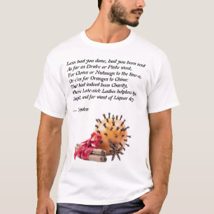 T-shirt Poème de Dryden Clous et Oranges