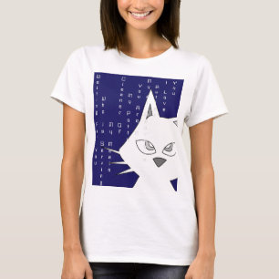 T-shirt Poème Matrix Cat
