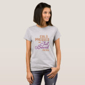 T-shirt poésie cuite à froid (Devant entier)