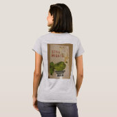 T-shirt poésie cuite à froid (Dos entier)