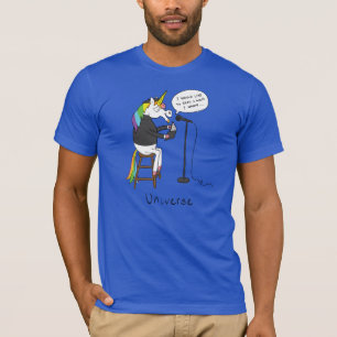 T-shirt Poésie Unicorne Poète drôle