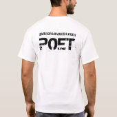 T-SHIRT POÈTE (Dos)