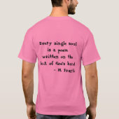 T-shirt Poète (Dos)