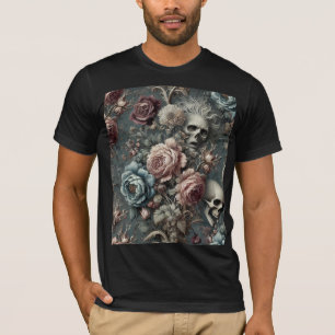 T-shirt 🪦 Poètes en attente – Art wearable gothique