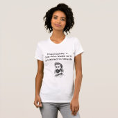T-shirt Pogonophile - amour de barbe (Devant entier)