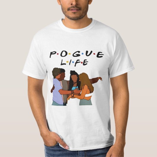 T-shirt " Pogue Life Outer Banks classique" (Devant)