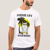 T-SHIRT POGUE LIFE OUTER BANQUES (Devant)