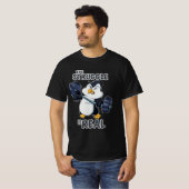 T-shirt Poids à codage de pingouin (Devant entier)