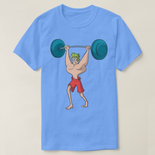 T-shirt Poids de Barbell Lifting (Design devant)