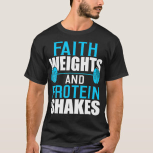 T-shirt Poids De Foi Et Protéine Shakes Bodybuilder Sport
