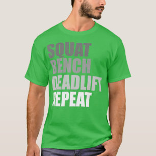 T-shirt Poids de levage de la tige de squat