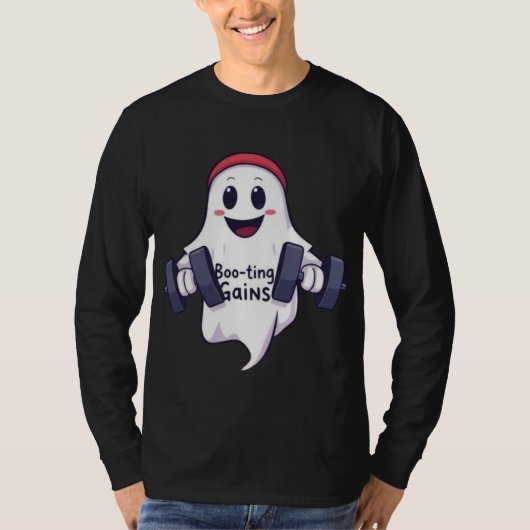 T-shirt Poids de levage du fantôme (Devant)