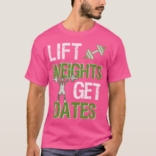 T-shirt Poids de levage Obtenir Dates Mens Gains de poids 