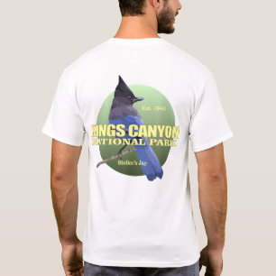 T-shirt POIDS des Rois Canyon NP (le geai de Steller)