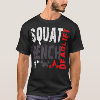 T-shirt Poids du banc d'entraînement