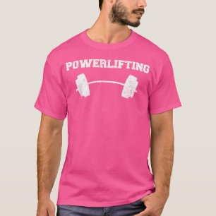 T-shirt Poids Levant Gym Barbell Sports