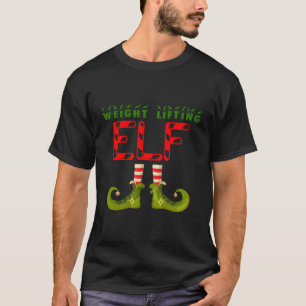 T-shirt Poids Lifting Elf Group Correspondance de famille